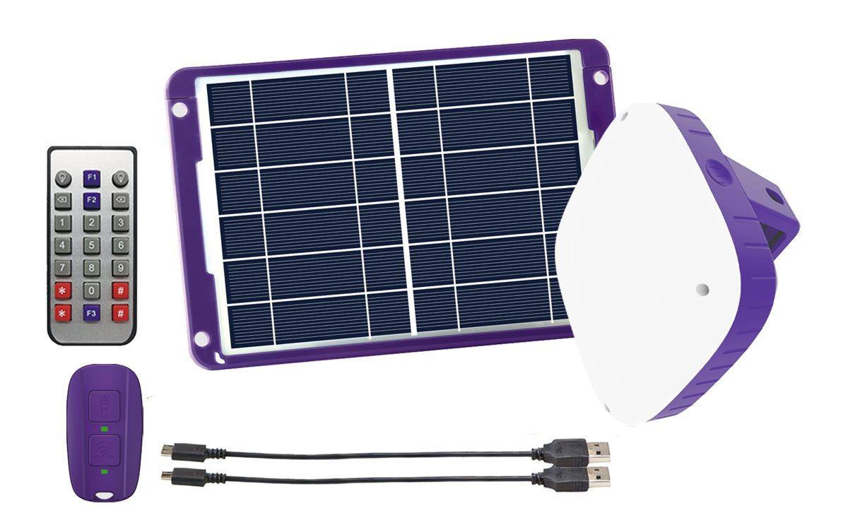 GLOW-20 portable solar lighting
